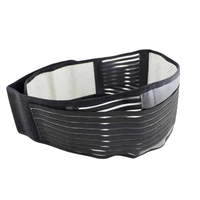 Ceinture de soutien lombaire flexible et ventilée avec large sangle élastique, couche intérieure en maille respirante, fermeture pour protection lombaire