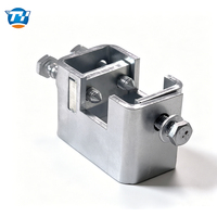 Adaptateur de fixation de poutre en acier au carbone électrogalvanisé réglable pour protection incendie, raccord de tuyauterie, atténuateur de oscillation de tuyau d'incendie, en pouces