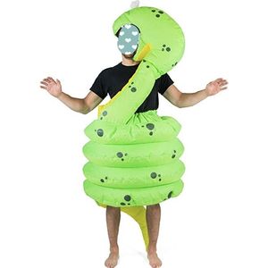 <span class=keywords><strong>Disfraz</strong></span> Inflable de <span class=keywords><strong>Serpiente</strong></span> Verde para <span class=keywords><strong>Halloween</strong></span>, <span class=keywords><strong>Disfraz</strong></span> de Mascota Inflable, Disfraces Inflables para Adultos y Niños, Cosplay - Product Image 4