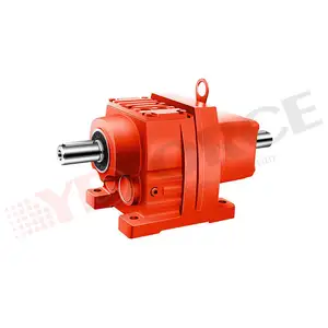 Worm Involute Spur Gear R Series Helical Gear Bevel Speed Reducer with Shaft