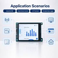 ESP32-S3 IoT-Entwicklungsboard 3,5 Zoll TFT LCD Kapazitives Touch-Display ST7796 RGB HMI Kundenspezifische ODM PCBA