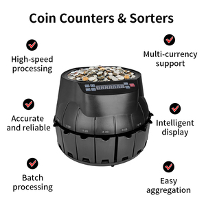 Hướng Dẫn Sử Coin Quầy Sorters Tùy Chỉnh Cho Châu Phi Châu Á Châu Âu SE9000 - Product Image 3