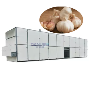 High Output Allium Garlic Vegetable Continuous Mesh Belt Dryer Garlic Production Line - Product Image 1