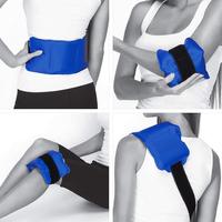 Packs de glace pour les blessures compresse de gel chaud et froid réutilisable pour la thérapie de soulagement de la douleur-14 "* 6" & 11 "* 5"