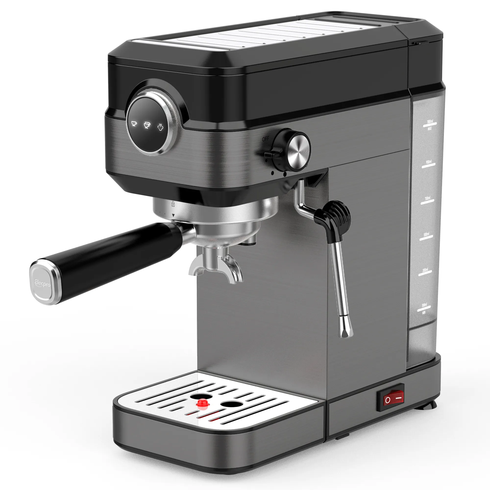 Top Sale Espresso Koffiezetapparaat Italiaans Koffiezetapparaat 20 Bar Rvs Koffiezetapparaat Cappuccino Expresso Maker