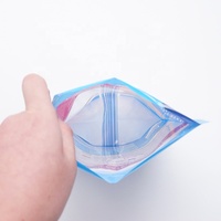 Sacs en plastique transparents imprimés sur mesure de haute qualité avec fermeture éclair facile à déchirer, sacs en Mylar pour l'emballage de la poudre de noix de coco