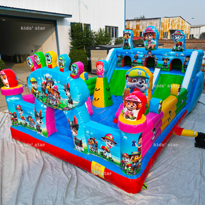 <span class=keywords><strong>Château</strong></span> gonflable d'extérieur pour enfants, structure de jeu gonflable en PVC durable et écologique pour <span class=keywords><strong>le</strong></span> divertissement - Product Image 6