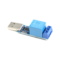 Module de relais USB à 2 canaux de type LCUS-2, interrupteur de contrôle intelligent USB, relais de contrôle USB pour port série d'ordinateur LCUS-1