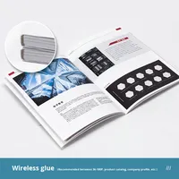 Brochures d'entreprise personnalisées en couleur A4 pour la publicité commerciale