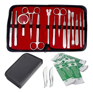 Kit de dissection avancé de 18 pièces, ensemble de dissection d'anatomie pour laboratoire de biologie professionnel, lames interchangeables par SurgiRight - Product Image 1