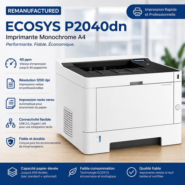 Imprimante ECOSYS P2040dn Multifunione Printers P2235 M2540 2735 M2640 M2635 M2040 M2135 M2235 2040 M2535