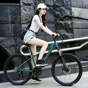 <span class=keywords><strong>Vélo</strong></span> de montagne en alliage d'aluminium de 27,5 pouces, 27 vitesses, freins à disque doubles, fourche à ressort, activités de plein air, adolescents, confortable, haute performance - Product Image 2