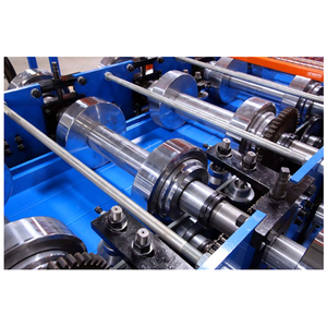 Stehfalz-Dachplatten-Rollen form maschine mit konischem Stahl ziegel 0,5-0,8mm rollender Cr12-Werkzeugstahl 345-455mpa - Product Image 2