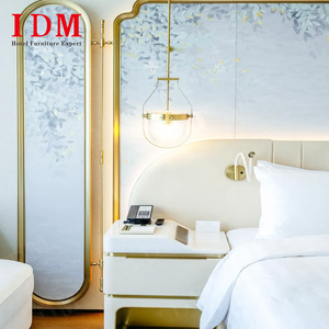 Ensemble <span class=keywords><strong>de</strong></span> meubles <span class=keywords><strong>de</strong></span> chambre à coucher en bois massif écologique <span class=keywords><strong>de</strong></span> luxe personnalisé IDM Shangri-<span class=keywords><strong>La</strong></span> <span class=keywords><strong>5</strong></span> étoiles, design moderne, lit pour hôtels - Product Image 6