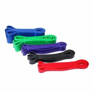 Custom Workout Sports Fitness Latex Resistance Bands Power Exercise Power Resistance Band