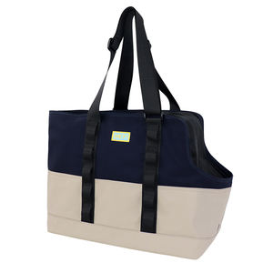 Vietnam OEM Custom 2-Way Canvas Dog Carrier <b>Bag</b> Summer Breathable Shoulder Tote for <b>Small</b> Pets Private Label Portable Travel <b>Bag</b> - Product Image 2