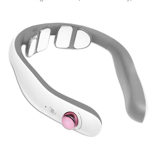 Masseur électrique pour le cou et les épaules, vibrations à basse fréquence, équipement de massage par acupuncture, masseur pour le dos et le cou avec fonction chauffante - Product Image 1