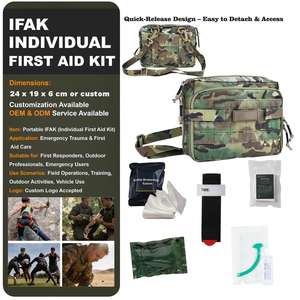 ORI-POWER - Botiquín de Primeros Auxilios Multifuncional IFAK con Sistema MOLLE, Manual, de Nailon, Compacto y Duradero, para Operaciones de Campo y Respuesta a Emergencias - Product Image 1