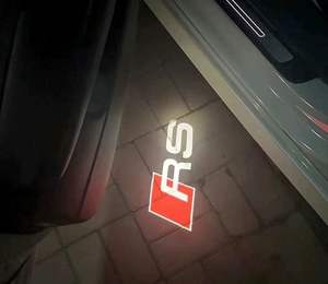 Feux de projection de porte <span class=keywords><strong>Audi</strong></span> A3A4A5A6A7Q3Q5Q7 S RS à quatre roues motrices, avec motif Gecko en option - Product Image 5