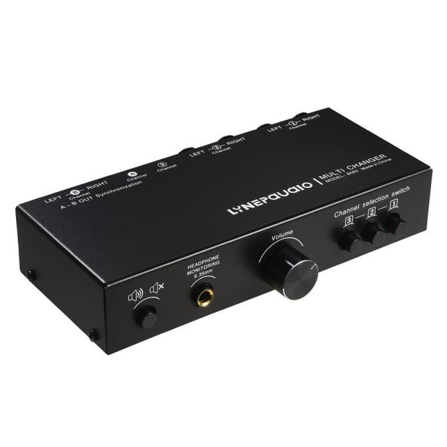 Wholesale Price 3 Input 3 Output Audio Signal Selector Balanced Line Switcher