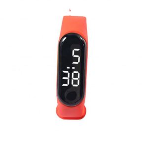 Reloj Deportivo de Silicona TPU con Correa de Cuero, 5mm, M3 LED, Electrónico, Moderno, para Estudiantes y Parejas, Casual, Deportivo, Táctil, con Luz Blanca, Resistente al Agua - Product Image 2