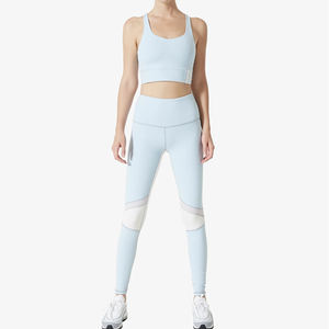 Reggiseno Sportivo Doyoga Sexy con Scollatura Bassa, Top Corto Fitness con Stampa, Incrocio Frontale, ad Alto Impatto, Senza Cuciture, Push-up - Product Image 5