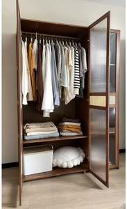 Armoire de chambre à coucher pratique de style minimaliste moderne - Product Image 4