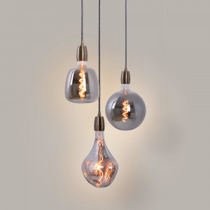 Gigante creativo <span class=keywords><strong>A220</strong></span> inteligente regulable LED globo bombilla ámbar iluminación decorativa E27 Base cuerpo de vidrio AC para iluminación decorativa - Product Image 3