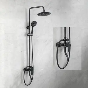 Professional supplier water flow control bathroom faucet shower head set