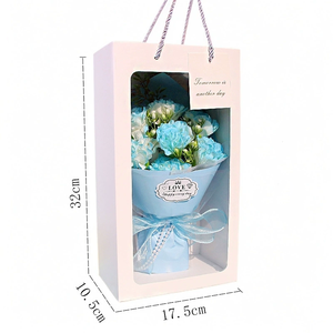 Fleur artificielle cadeau de fête <span class=keywords><strong>des</strong></span> mères boîte-cadeau créative de fleur de savon oeillet pour envoyer la journée <span class=keywords><strong>des</strong></span> enseignants pour envoyer le bouquet <span class=keywords><strong>des</strong></span> aînés - Product Image 5