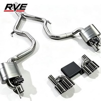 RVE Plug-and-Play Valvetronic Catback Auspuffanlage für Mercedes-Benz SL500 R230 M113 5.0L V8 2001-2012 |   Edelstahl-Leistungssystem