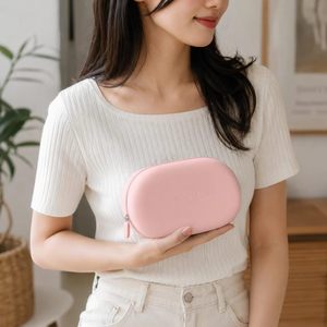 Custom Logo Silicone Makeup <b>Bag</b> Travel Cosmetic Organizer Soft Touch Washable Zipper Cosmetic <b>Bag</b> - Product Image 3
