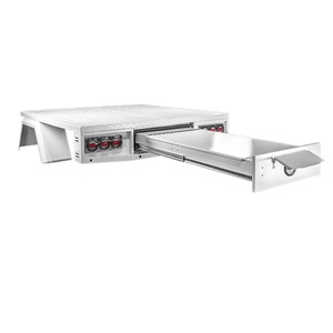 Caja de Carga Plana para Camioneta, de Aluminio, Impermeable, Portátil, para Exteriores, Doble, Cuadrada, con Recubrimiento en Polvo, Resistente al Polvo, Ligera, con Capacidad de 2000L, con Cerradura, 1800mm - Product Image 2