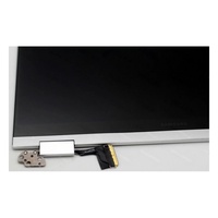 Écran tactile LCD FHD de remplacement pour ordinateur portable Samsung Galaxy Book Flex NP730QCJ 13,3 pouces, finition argentée brillante, assemblage complet avec charnière