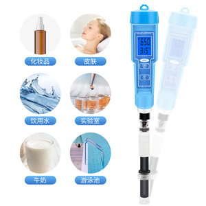 <b>PH</b>-6118 Skin <b>pH</b> <b>Tester</b> Portable Digital Meter With LCD Display For Skin Temperature And Acidity Measurement - Product Image 4