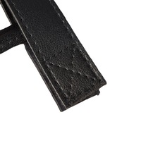 Sac fourre-tout transparent en PVC imprimé sur mesure avec poignée en cuir pour les voyages et le shopping