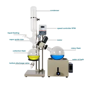 Evaporador rotativo Re501 rotovap roto vape evaporador destilación rotavap Evaporación 5l