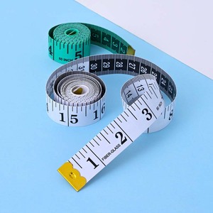 Cinta Métrica Enrollable de Plástico Suave de 150 cm/60 Pulgadas con Hoja de Fibra de Vidrio para Costura y Sastrería, Regla de Medición Corporal en Centímetros/Metros - Product Image 1