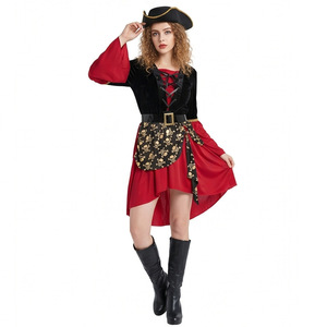 Disfraz de Capitán Pirata Sexy para Mujer, Disfraz de Carnaval de Halloween para Adultos - Product Image 5