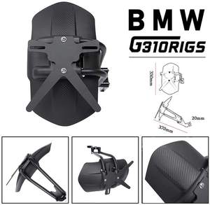 Guardabarros trasero para motocicleta XXUN con soporte para matrícula para <span class=keywords><strong>BMW</strong></span> G310GS G310R 2017 2018 2019 2020 2021 2022 2023 2024 - Product Image 4