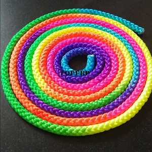 เชือกไนลอนคุณภาพสูงสำหรับการแข่งขันยิมนาสติกลีลาสีรุ้ง - Product Image 5