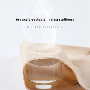 B660 #   Mutandine Antibatteriche in Seta di Gelso con Bordo Ondulato, Intimo Traspirante Senza Cuciture in <span class=keywords><strong>Nylon</strong></span> per Uso Quotidiano Femminile - Product Image 5