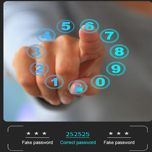 Coffre-fort mural intelligent à empreinte digitale pour voiture, multi-applications, avec mini-rangement et serrure à combinaison pour clés - Product Image 4