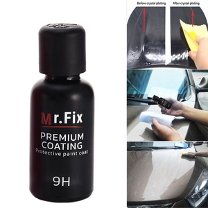 น้ำยาเคลือบแก้วเซรามิก 9H ป้องกันรอยขีดข่วน สำหรับรถยนต์ รุ่น Mr. Fix Super Hydrophobic Glasscoat ปี 2024 - Product Image 4