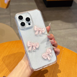 Resina epoxi en polvo estilo INS con diseño de mariposa, adecuada para fundas transparentes a prueba de golpes para iPhone 17/16/15/14/13/12 - Product Image 1