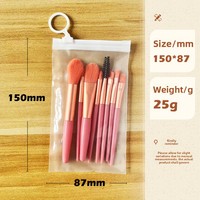 Ensemble de 8 mini-pinceaux de maquillage professionnels, style Morandi, couleur macaron, pinceaux à paupières, fibres synthétiques, doux