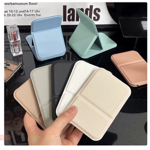 <span class=keywords><strong>Specchio</strong></span> per il Trucco Portatile Pieghevole in Pelle di Alta Qualità, Specchietto Tascabile con Possibilità di Logo Personalizzato - Product Image 6
