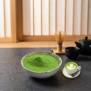 Té Verde Matcha Premium en Polvo, Orgánico, Vaporizado, Instantáneo, para Latte, Postres, Salud y Control de Peso, Estilo Yabukita - Product Image 1