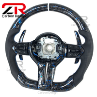 Volant sport pour BMW F10 F30 F18 E81 F20 E90 E92 M3 320i 330i 520i 530i 740i 640i Volant en carbone forgé