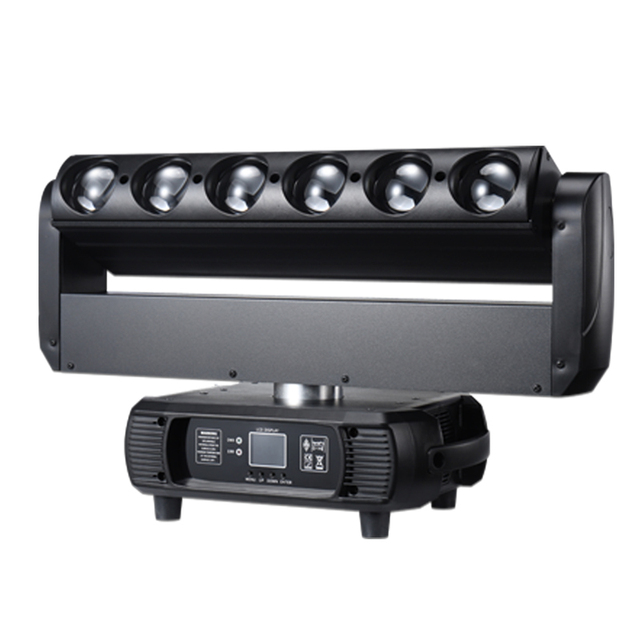 High Quality 6pcs*40W RGBW 4in1 LED Moving Head Lights Double-Sided Blade for Professional Stage Night Club Wedding Lighting